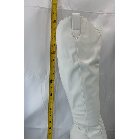 New Women Cowboy Knee High Boots wide C 71/2 - Picture 7 of 10